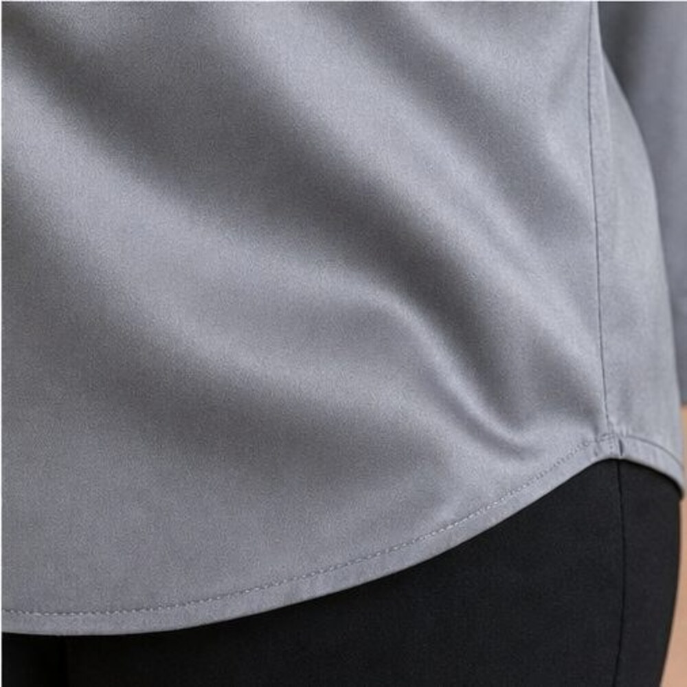 Gray Tunic Blouse - Picture 6 of 6